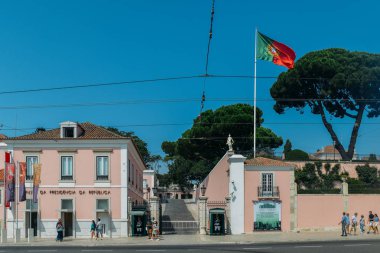 Museu da Presidencia da zaman içinde resmi bir ikametgâh tahsisi Portekiz hükümdarları ve cumhurbaşkanları oldu Belem Republica