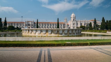 Hieronymites Manastırı ve Çeşme Belem, Lisbon, Portekiz
