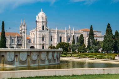 Hieronymites Manastırı ve Çeşme Belem, Lisbon, Portekiz