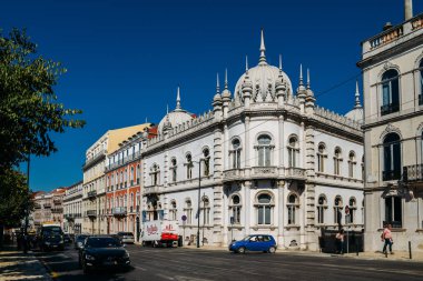 Lizbon bohem Bairro Alto mahallede tipik mimari