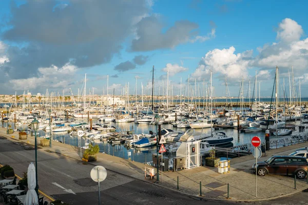 Cascais Portugal Nov 2018 Yachts Sail Boats Motorboats Marina Cascais — Stock Photo, Image