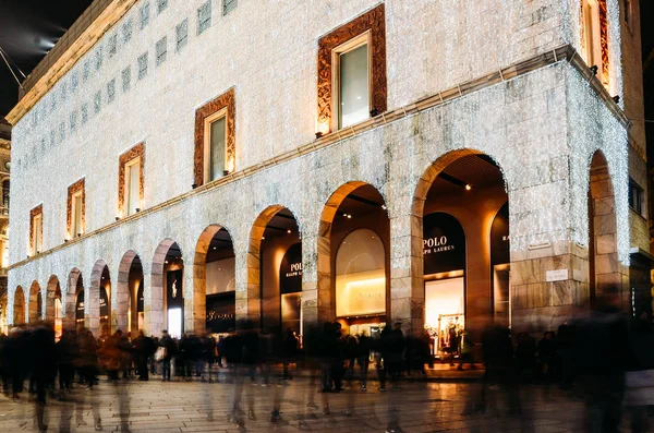 Milán Itálie Listopadu 2018 Fasádní Rinascente Obchodní Dům Corso Vittorio — Stock fotografie