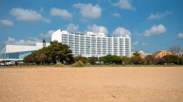 Розкішний готель Tivoli від Purobeach березі затоки Віламура Loule, Алгарве, Португалія — стокове фото