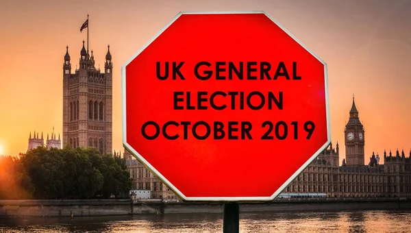 Speculation of snap UK General Election in Oct 2019 concept