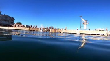 Portekiz, Cascais 'de bir yaz gününde stand-up raketi POV' u