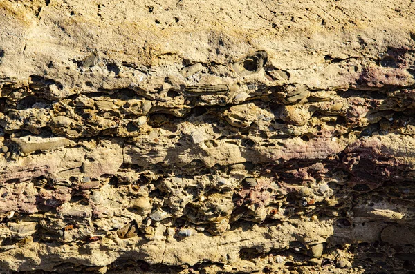 Фон Природний Камінь Скеля Березі Моря — стокове фото