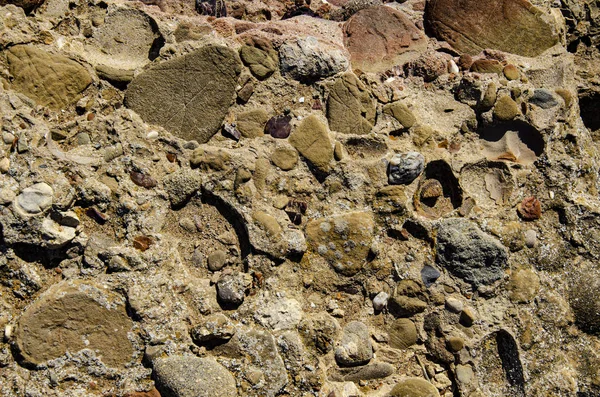 Фон Природний Камінь Скеля Березі Моря — стокове фото