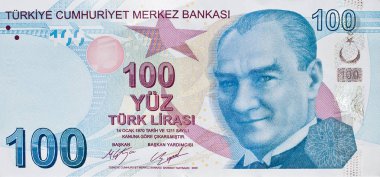 100 Türk Lirası banknot