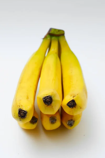 Banana Sfondo Bianco — Foto Stock