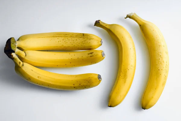 Banana White Background — Stock Photo, Image