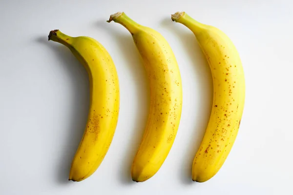Banana Sfondo Bianco — Foto Stock