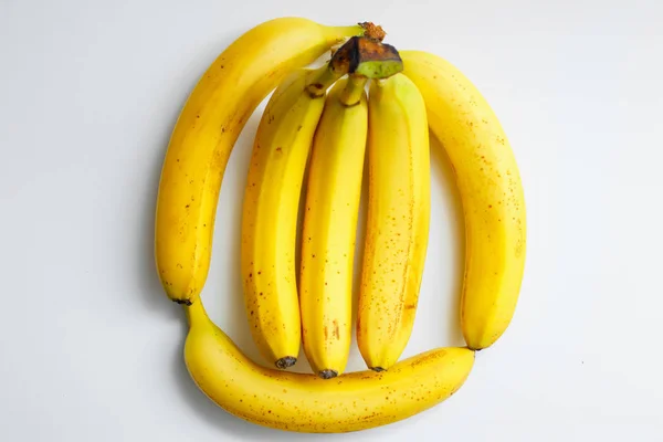 Banana White Background — Stock Photo, Image