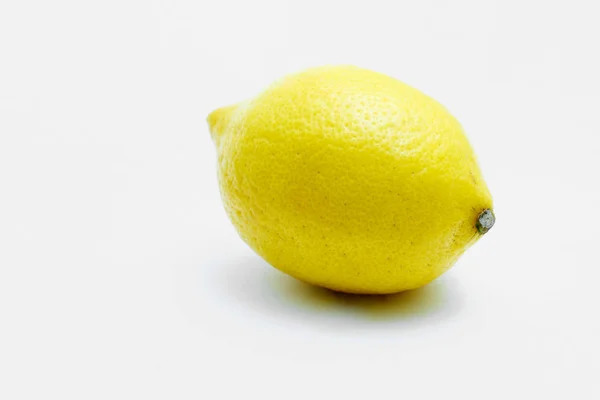 Citron Sur Fond Blanc — Photo