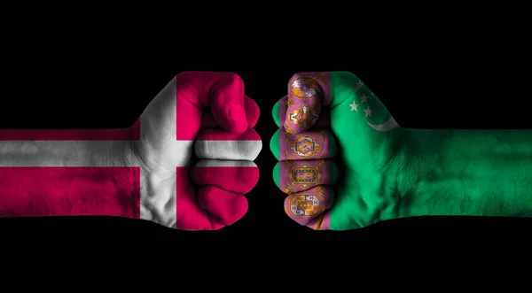Koncepcja Danii Turkmenistan — Zdjęcie stockowe