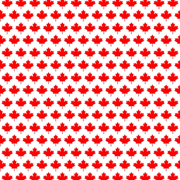 Feuille Érable Canada Contexte — Image vectorielle