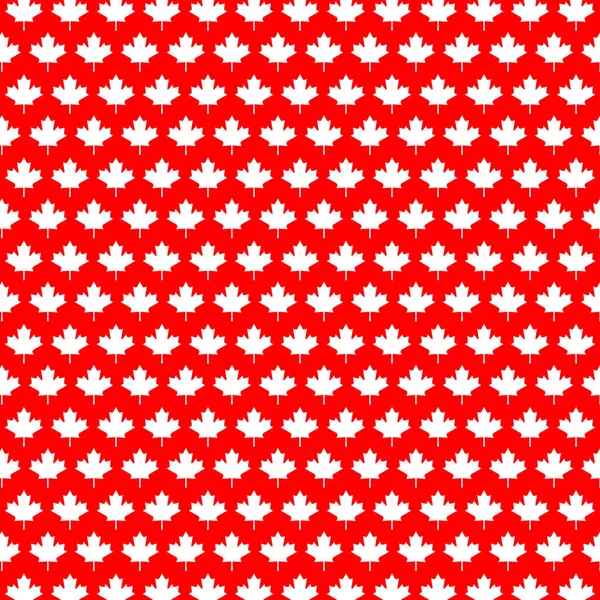 Feuille Érable Canada Contexte — Image vectorielle