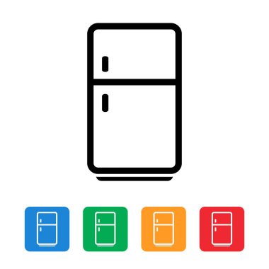 buzdolabı cihaz izole simgesi