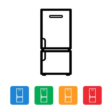 buzdolabı cihaz izole simgesi