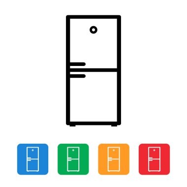 buzdolabı cihaz izole simgesi