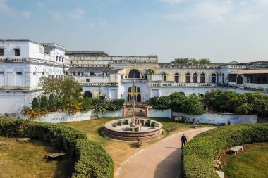 Ayodhya, Hindistan - Aralık, 10, 2017. Ayodhya, olarak da bilinen Saketa, Hindistan, bir antik şehir mimarisini Rama'nın doğduğu yer olduğuna inanılan.