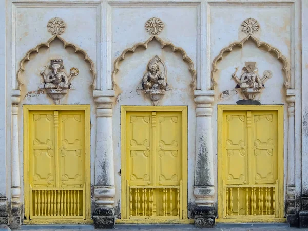 アヨーディヤー Saketa とも呼ばれ インドの古代都市のアーキテクチャは ラマの発祥の地と考え — ストック写真