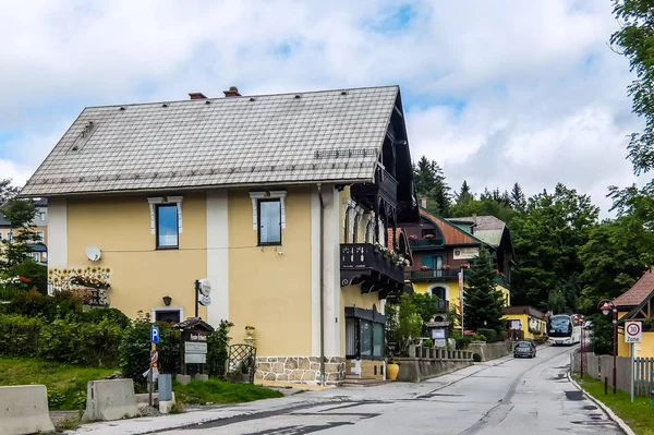 Земмеринг Австрия Августа 2017 Года Вид Дорогу Земмеринге — стоковое фото