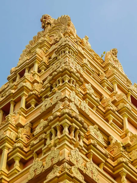 Dwarapudi Indie Circa Leden 2018 Architektura Ayyappa Swamy Temple Dwarapudi — Stock fotografie
