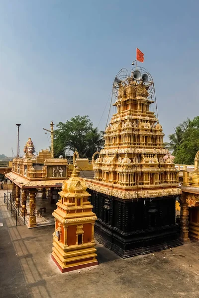 Dwarapudi India Circa January 2018 印度德拉普迪Ayyappa Swamy寺的建筑 — 图库照片