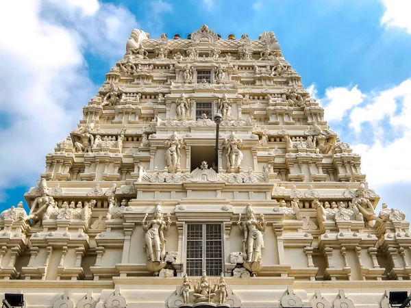 Kanchipuram India Circa Enero 2018 Vista Del Templo Kamakshi Amman — Foto de Stock