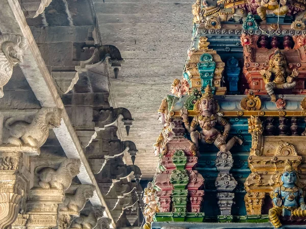 Kanchipuram Inde Vers Janvier 2018 Vue Temple Sri Ekambaranathar Kanchipuram — Photo