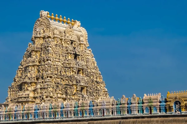 Kānchipuram Indie Około Stycznia 2018 Widok Świątyni Sri Ekambaranathar Mieście — Zdjęcie stockowe