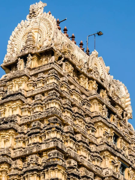 Vellore 2018年1月 在韦洛雷的斯里兰卡 Javakandeswarar 寺的看法 — 图库照片
