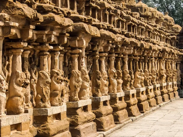 Kānchipuram Indie Około Stycznia 2018 Widok Świątyni Kailasanathar Kānchipuram Indie — Zdjęcie stockowe