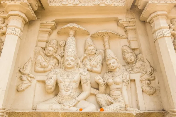 Kanchipuram Índia Por Volta Janeiro 2018 Vista Templo Kailasanathar Kanchipuram — Fotografia de Stock