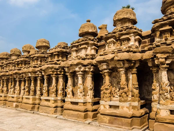 Kānchipuram Indie Około Stycznia 2018 Widok Świątyni Kailasanathar Kānchipuram Indie — Zdjęcie stockowe