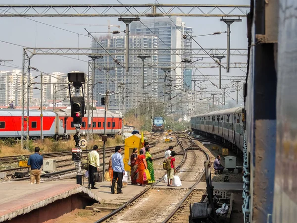 Bangalore India Circa Enero 2018 Vista Estación Tren Bangalore City — Foto de Stock