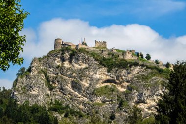 Griffen, Avusturya - Ağustos, 17, 2017. Griffen kalede görünümünü.