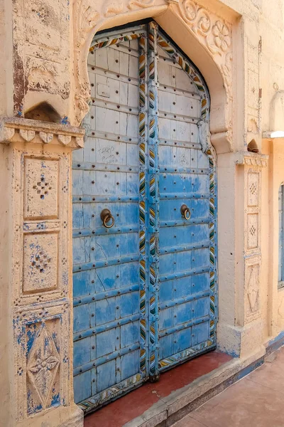 Jodhpur India Close View Old Wooden Door — Φωτογραφία Αρχείου