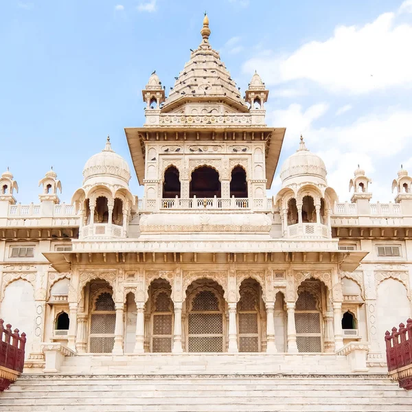 Jodhpur Índia Por Volta Março 2018 Bela Vista Mausoléu Jaswant — Fotografia de Stock