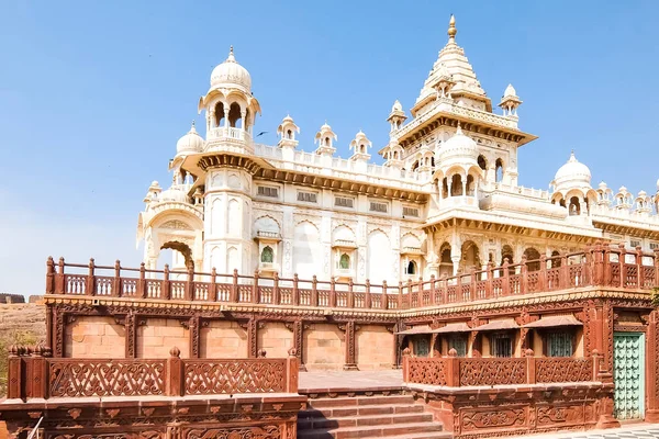 Jodhpur India Circa Marzo 2018 Bella Vista Del Mausoleo Jaswant — Foto Stock