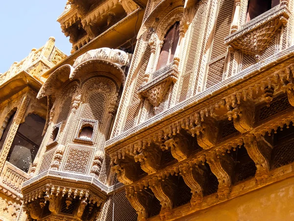 Architettura Del Forte Jaisalmer Jaisalmer Rajasthan India — Foto Stock