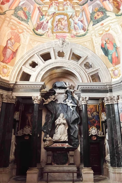 Vicoforte Itália Circa Setembro 2017 Interiores Santuário Vicoforte Santuario Della — Fotografia de Stock
