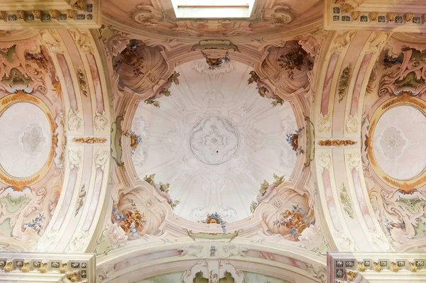 Vicoforte Italia Circa Septiembre 2017 Interiores Del Santuario Vicoforte Santuario — Foto de Stock