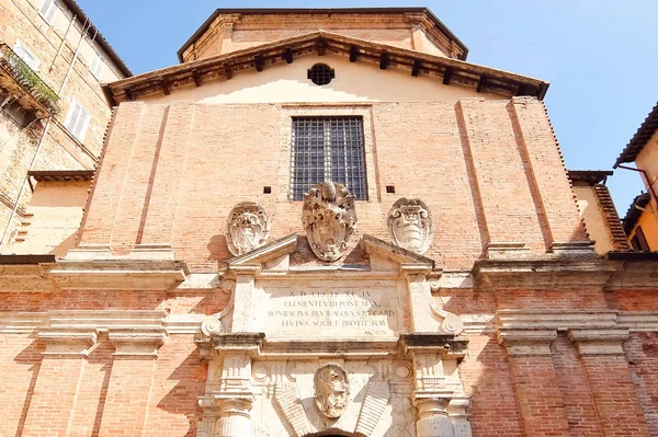 Perugia Italy Circa September 2017 Facade Catholic Church Perugia Parrocchia — Stock Photo, Image