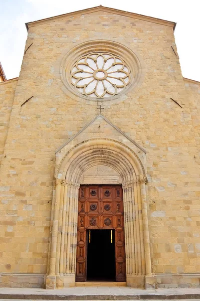 意大利桑塞波尔克罗 Circa 2017 天主教教堂的门面 圣乔瓦尼 伊万尼 伊万尼 伊万利斯塔 — 图库照片