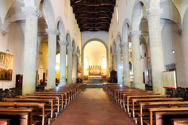 Sansepolcro Olaszország Circa Augusztus 2017 Szent János Templom Cattedrale San — Stock Fotó