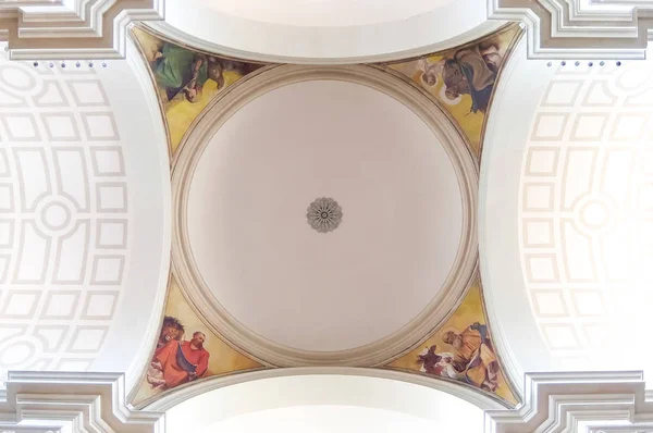 Portoguaro Itálie Circa Srpen 2017 Interiér Katolického Kostela Duomo Sant — Stock fotografie