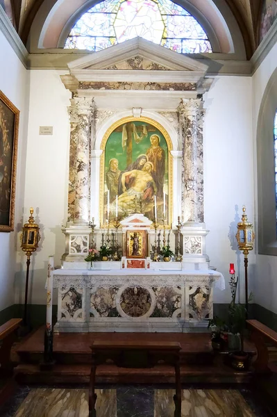 Palmanova Italia Circa Agosto 2017 Interiores Iglesia Católica Chiesa Del — Foto de Stock