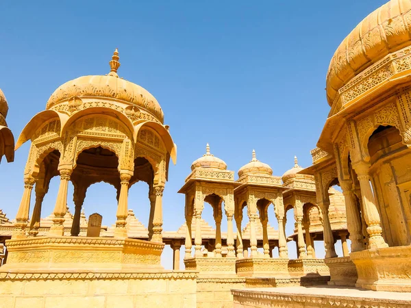 Jaisalmer fort Vyas Chhatri Mimarisi, Rajasthan, Hindistan.