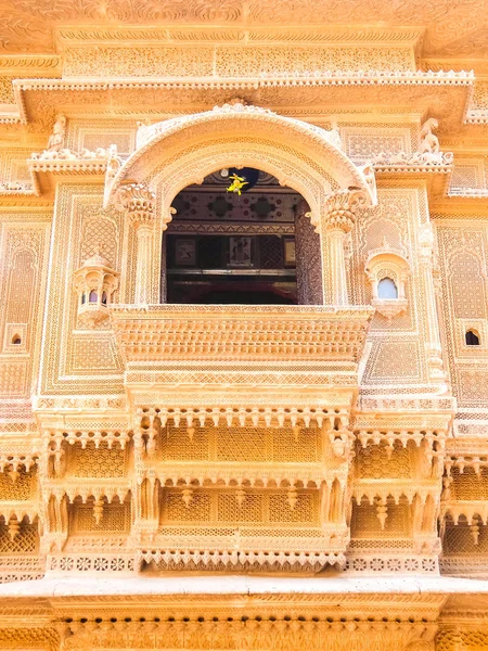 Αρχιτεκτονική Του Jaisalmer Fort Rajasthan Ινδία — Φωτογραφία Αρχείου